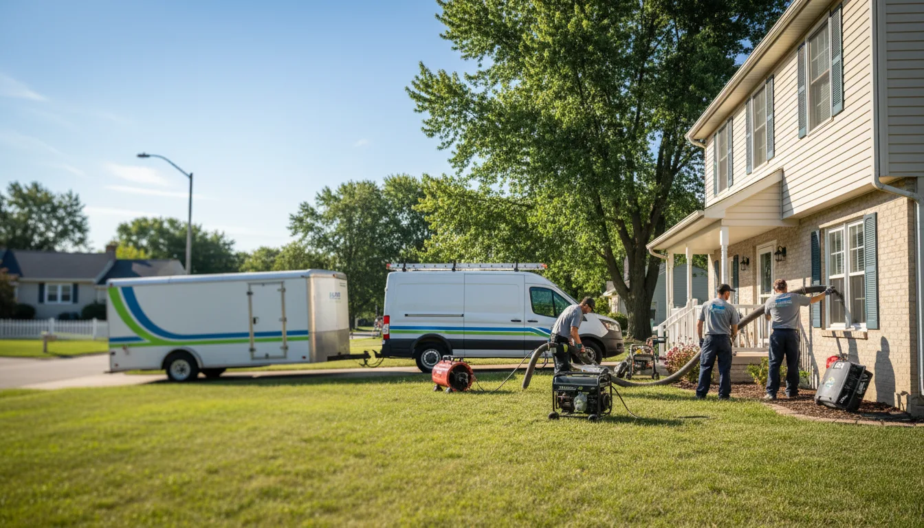 Flooded Basement Restoration And Cleanup With Repair in Avoca, NE near me